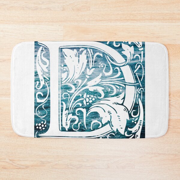 Item preview, The Letter D Ocean Waves  designed and sold by yacine12353.