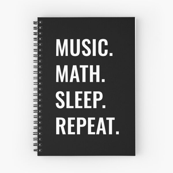 Item preview, Music Math Sleep Repeat designed and sold by manishfzr1995.