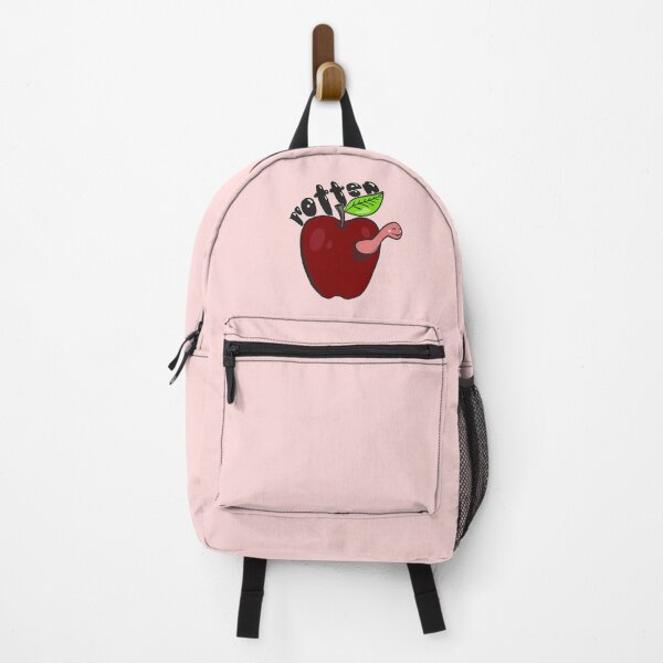 Item preview, Rotten Apple with Worm Cartoon designed and sold by maggie-jm.