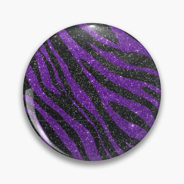 Item preview, GLITTER ZEBRA PRINT PURPLE designed and sold by Glossypop.