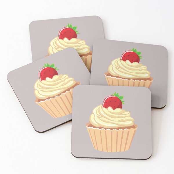 Item preview, Cupcake strawberry designed and sold by Pinnypin.