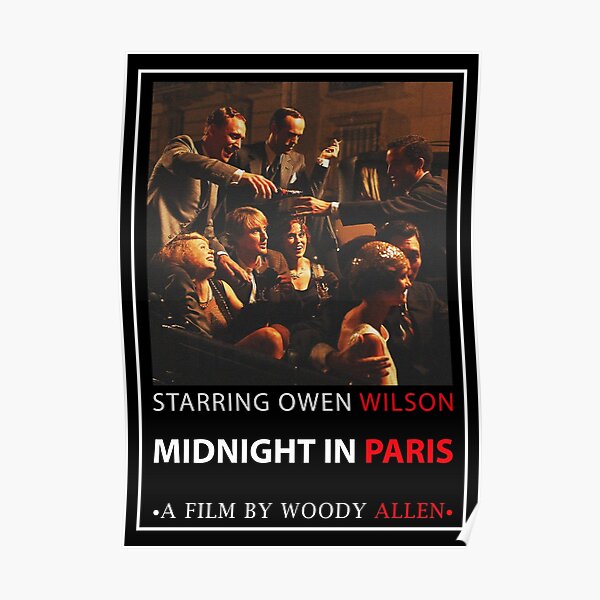 Midnight In Paris Posters Redbubble