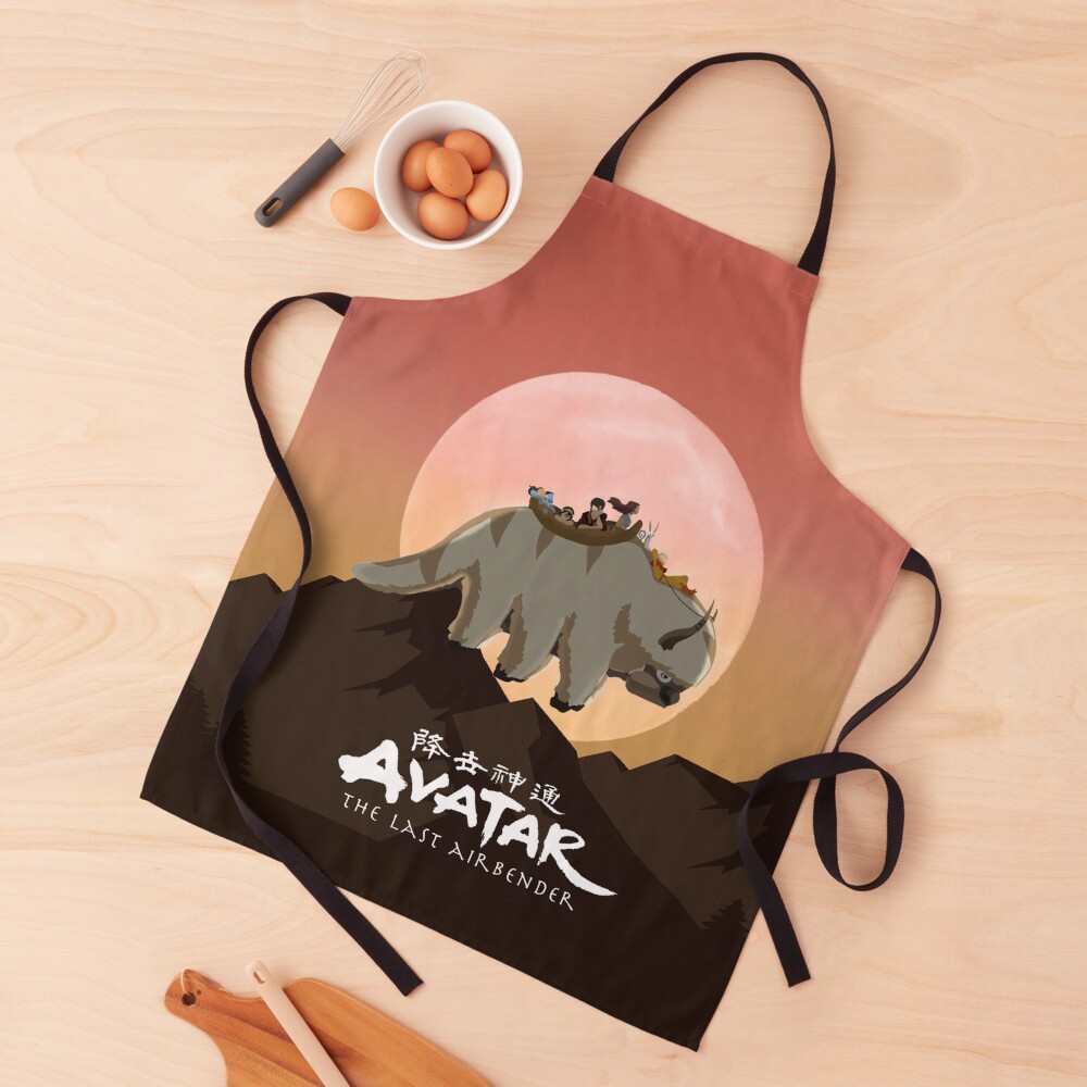 Team Avatar on Appa Apron