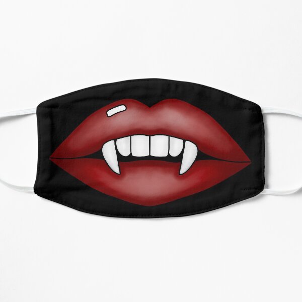 “Cute Vampire Lips” | Just For Fun Flat Mask
