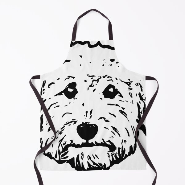 Item preview, Goldendoodles! Labradoodles - any adorable doodle dog in black and white designed and sold by smooshfaceutd.