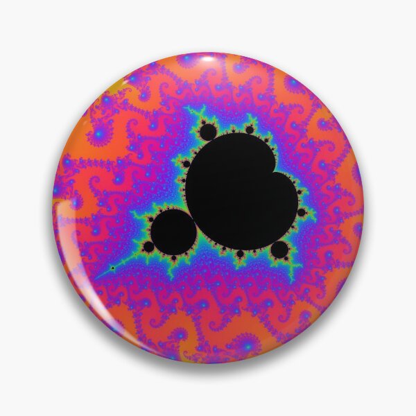 Item preview, the Mandelbrot set in orange designed and sold by Samuel Watkins.