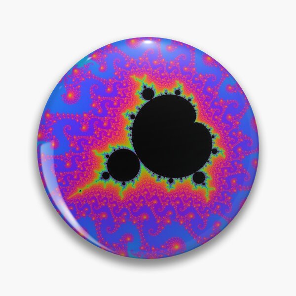 Item preview, the Mandelbrot set in blue designed and sold by Samuel Watkins.