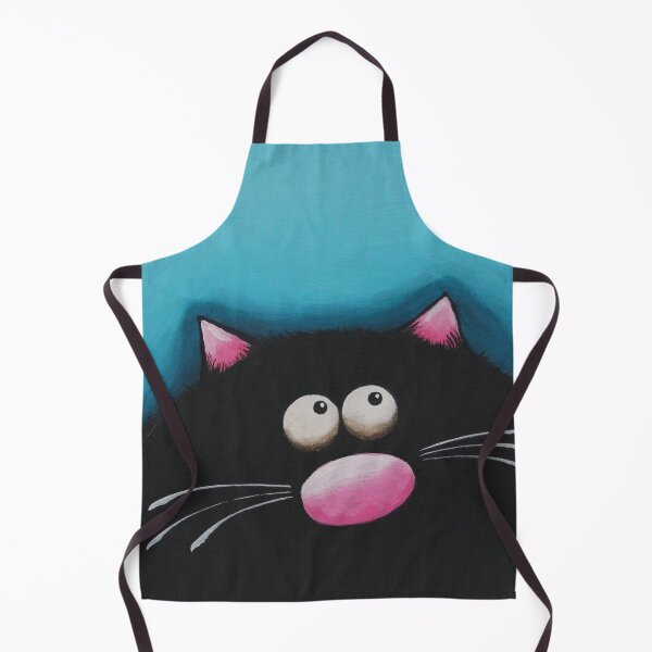 Item preview, Fat Cat in blue designed and sold by StressieCat.