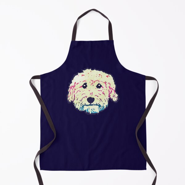 Item preview, Goldendoodle! Labradoodle! Adorable doodle teddy bear dog - in green and multi colors designed and sold by smooshfaceutd.
