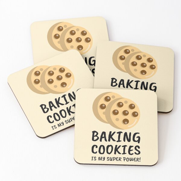 Item preview, Baking Cookies Superpower Quote Chocolate Chip designed and sold by javes93.