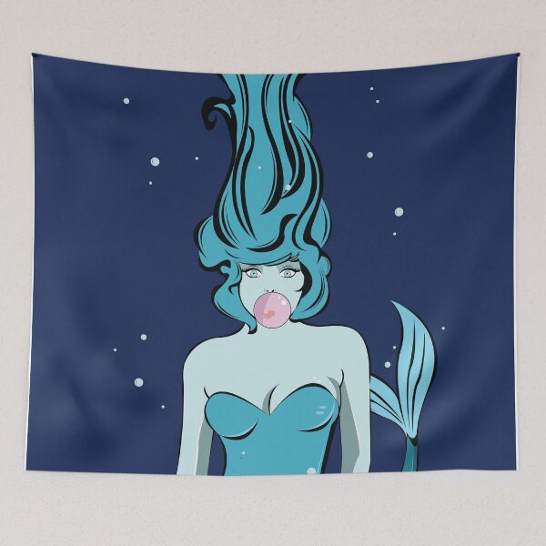 Item preview, Bubblegum Mermaid designed and sold by aforestinorange.