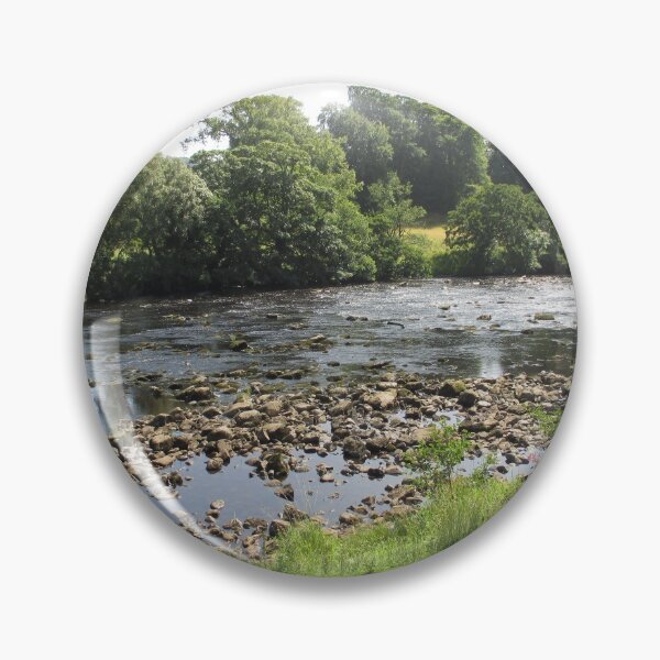 Merch #96 -- Stream Between Trees - Shot 5 (Hadrian's Wall) Pin