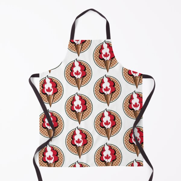 Item preview, Canadian flag ice cream designed and sold by piedaydesigns.