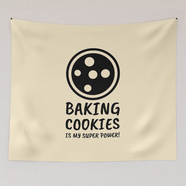 Item preview, Baking Cookies Superpower Quote Cute Outline designed and sold by javes93.