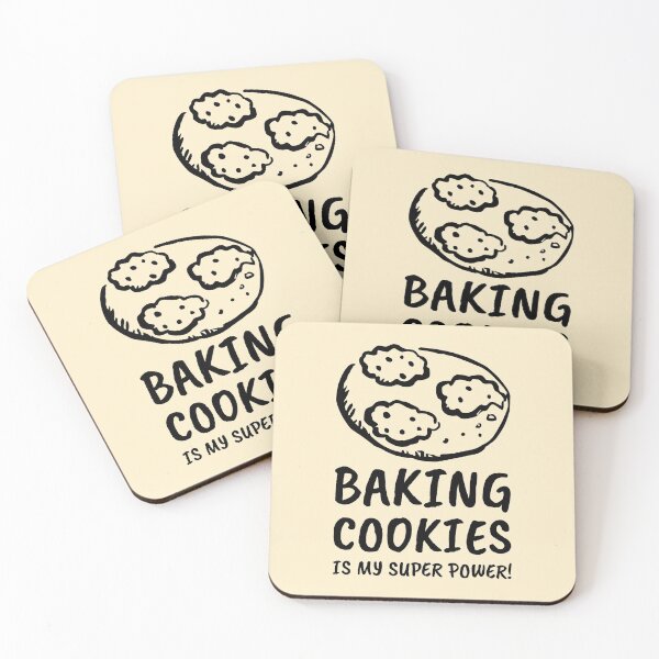 Item preview, Baking Cookies Superpower Quote Plate designed and sold by javes93.