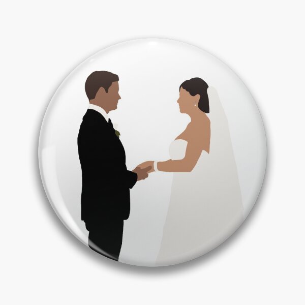 Item preview, Jo and Alaric at Their Wedding designed and sold by alisejdesigns.