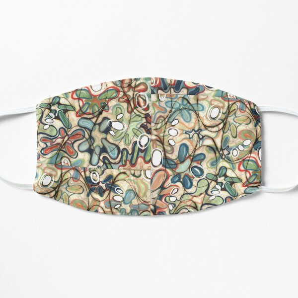 Fraternal Foliage (lily) Flat Mask