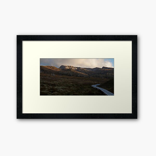 When the sun has set, no candle can replace it Framed Art Print