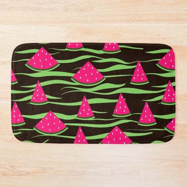 Item preview, Watermelon on black background 1 .  designed and sold by fuzzyfox.