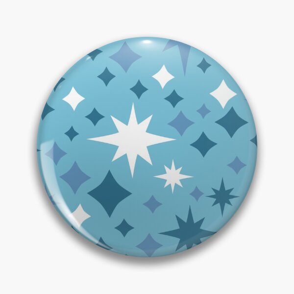 Item preview, Patrón Retro de Destellos Gráficos  Azul designed and sold by AngieHursh.