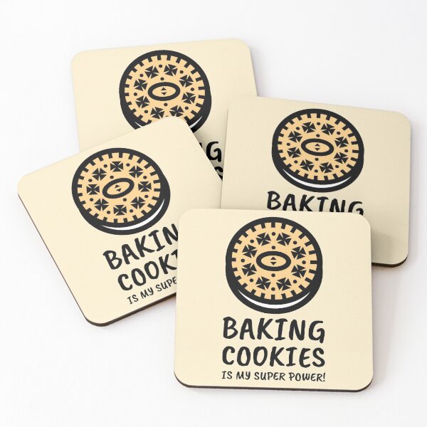 Item preview, Baking Cookies Superpower Quote Cream Stuffed designed and sold by javes93.
