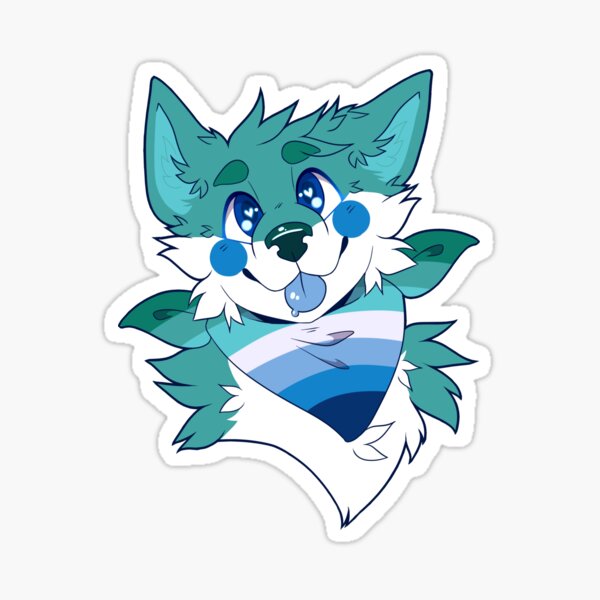Pride Pack | Gay Male Pride Dog Sticker