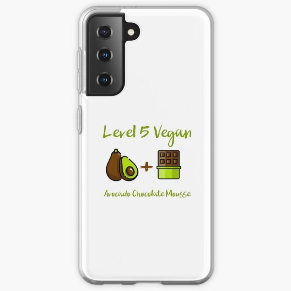 Level 5 Vegan - Avocado Chocolate Mousse Samsung Galaxy Soft Case
