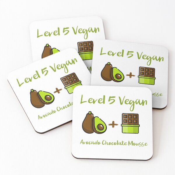 Item preview, Level 5 Vegan - Avocado Chocolate Mousse designed and sold by Sweevy Swag.