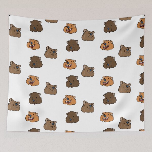 Item preview, Wombat Meetup! designed and sold by CosyRosie.
