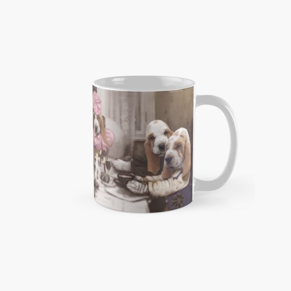 Puppies at a Birthday party Classic Mug