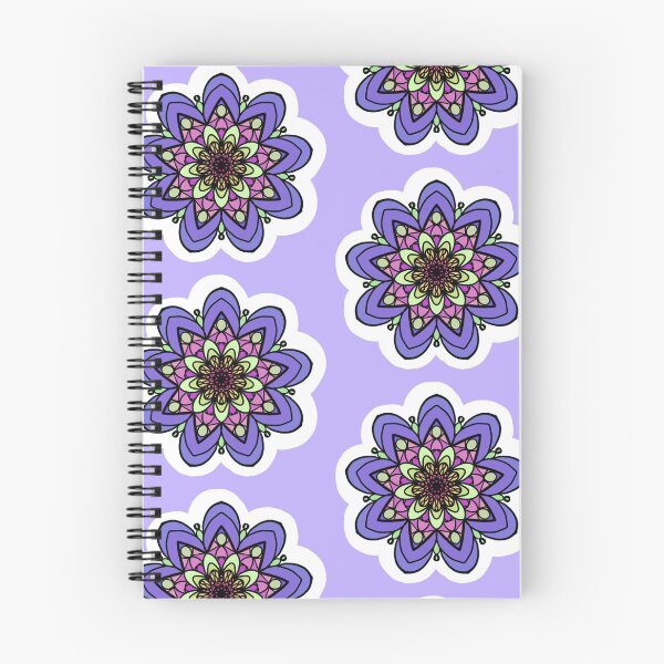 Item preview, Cool Tone Mandala designed and sold by ElizaStickerCo.