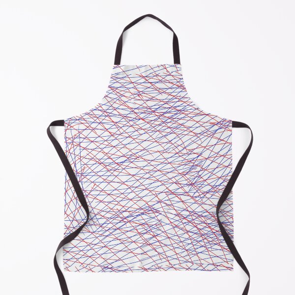 Item preview, Red, White and Navy Blue Crosshatched Design designed and sold by ArtByLM.