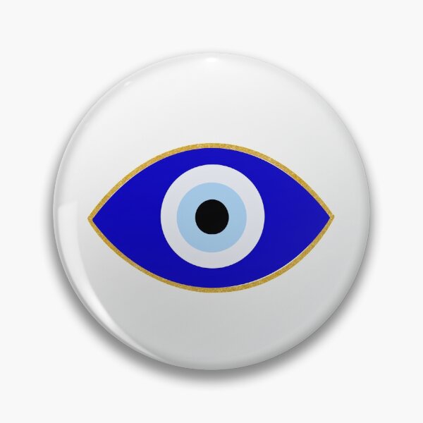Item preview, GOLD EVIL EYE designed and sold by Glossypop.