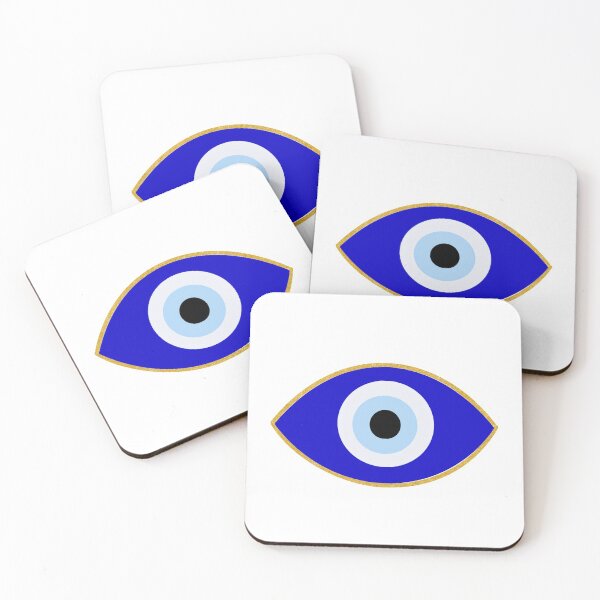 Item preview, GOLD EVIL EYE designed and sold by Glossypop.