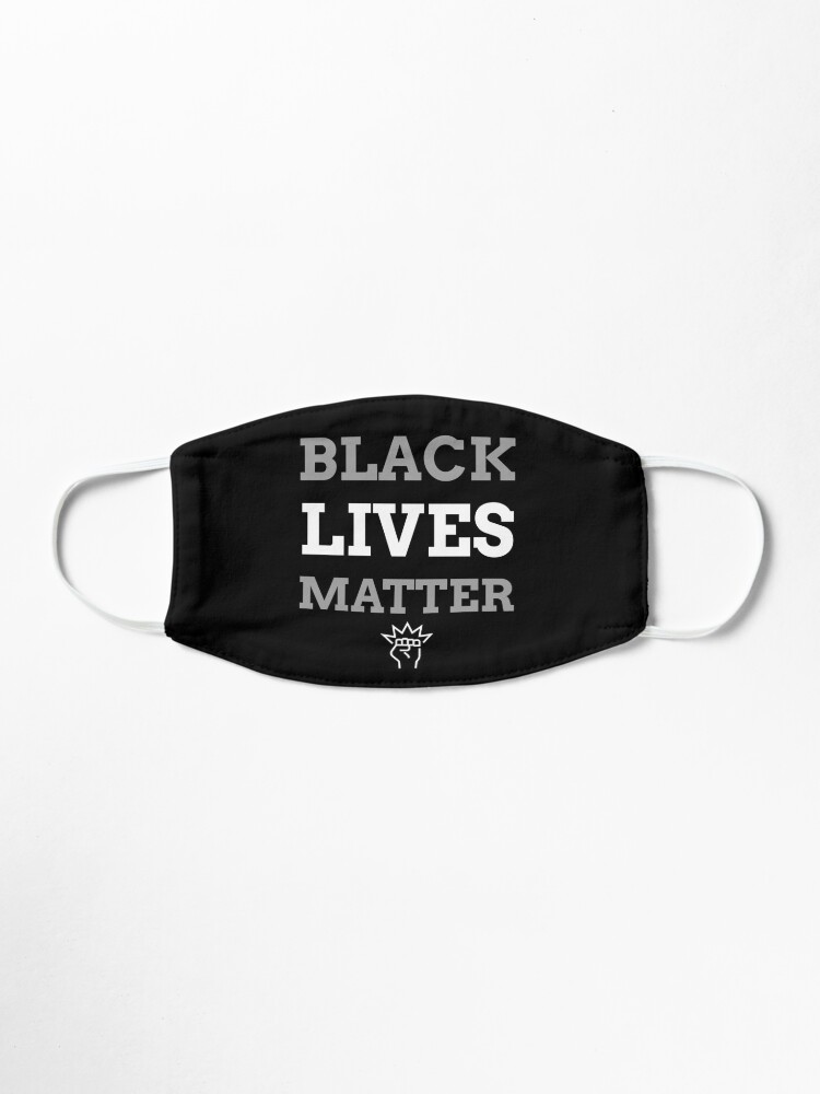 Alternate view of Black Lives Matter Civil Rights Solidarity Equality Mask