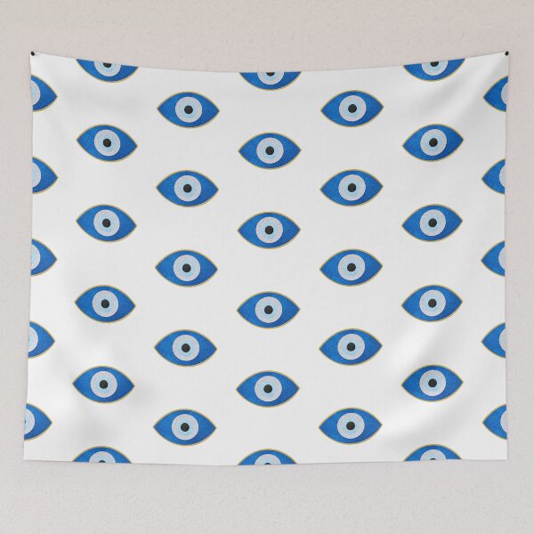 Item preview, GOLD GLITTER EVIL EYE designed and sold by Glossypop.