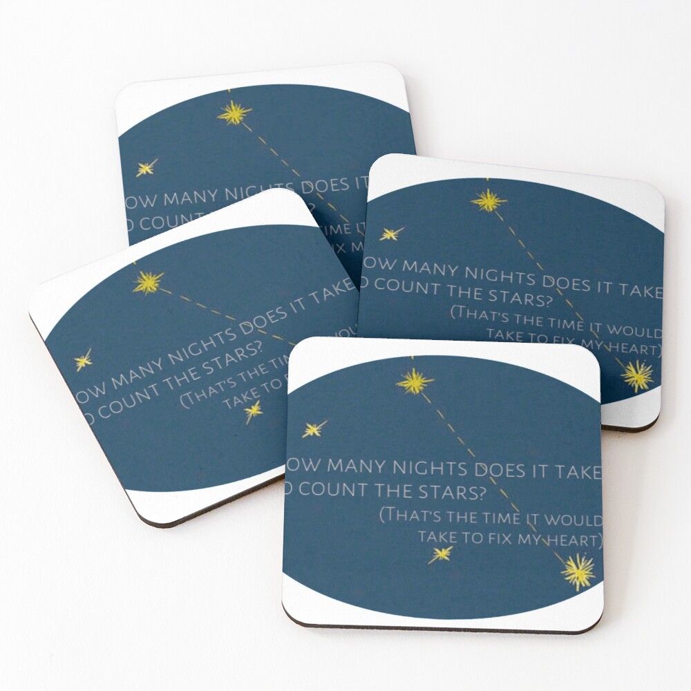 Item preview, Coasters (Set of 4) designed and sold by corkerma.