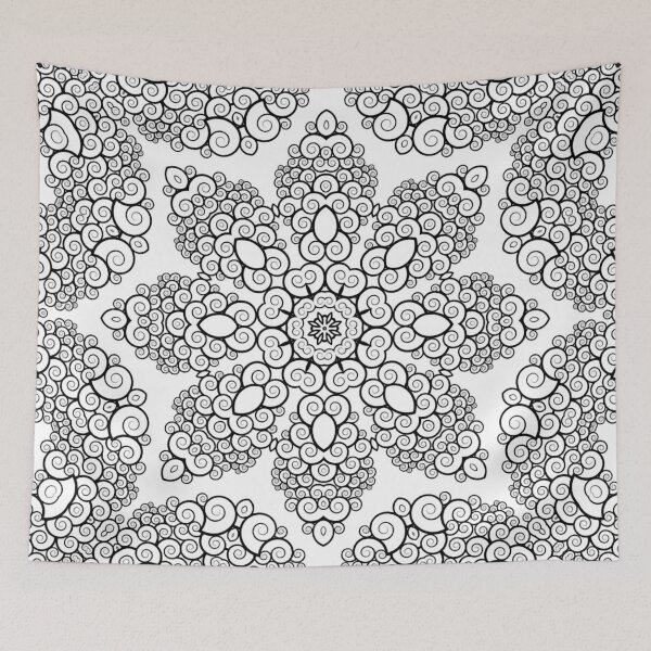 Item preview, Swirly Flower Design  designed and sold by florista69.