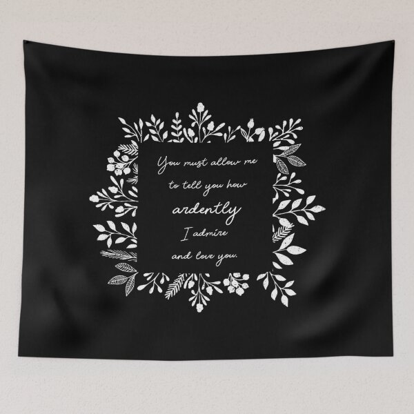 Item preview, How Ardently I Admire and Love You | Pride and Prejudice | II designed and sold by RocketPunchSC.