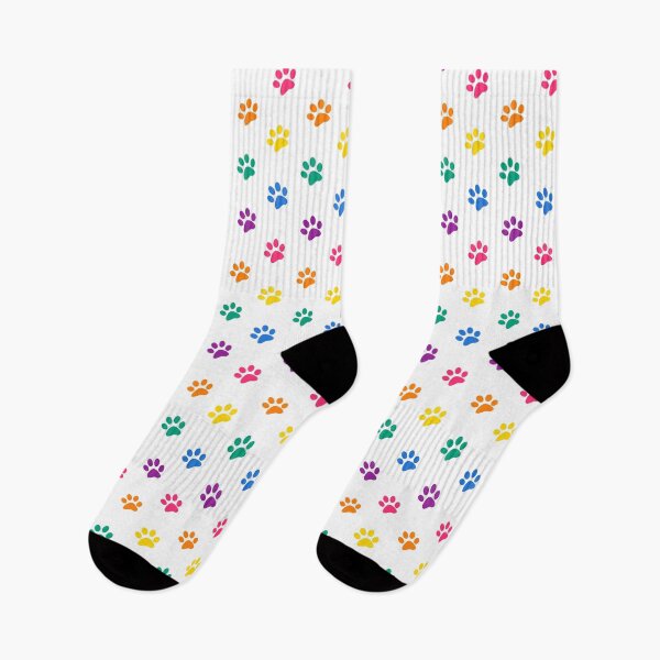 Item preview, Rainbow Pawprints (White) designed and sold by liorasophie.
