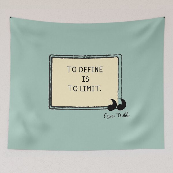 Item preview, Oscar Wilde Quote designed and sold by YouShouldChill.