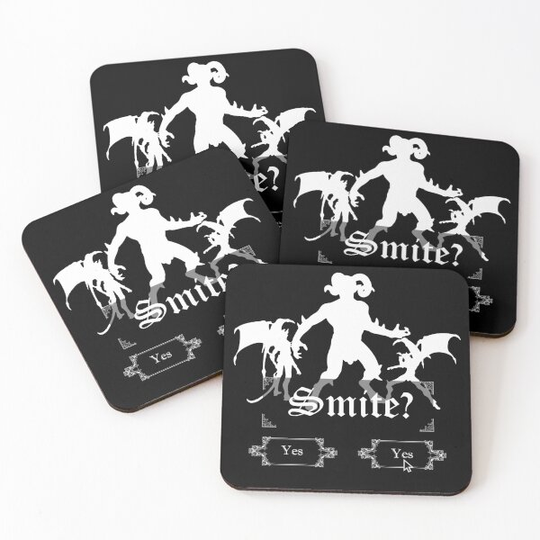 Item preview, Smite? (White Graphic) designed and sold by Art by Papikins.