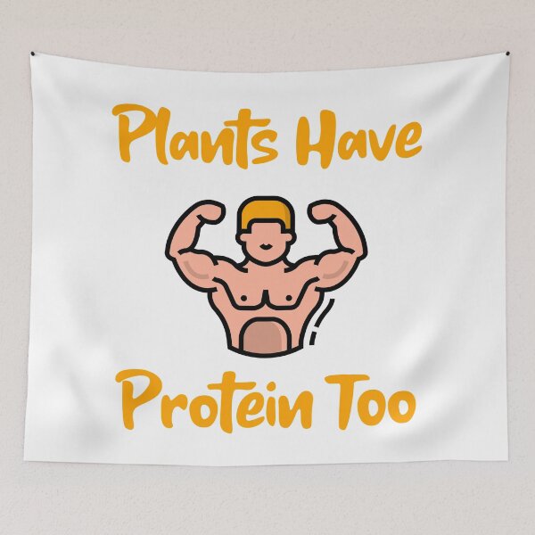 Item preview, Plants Have Protein Too designed and sold by Sweevy Swag.