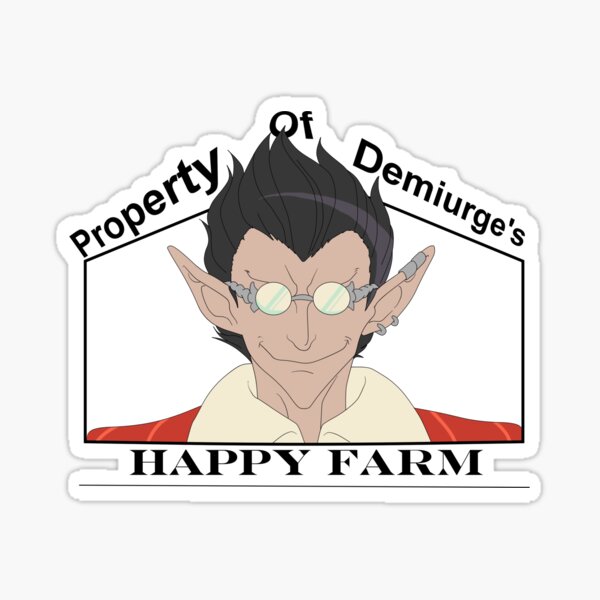 overlord demiurge happy farm