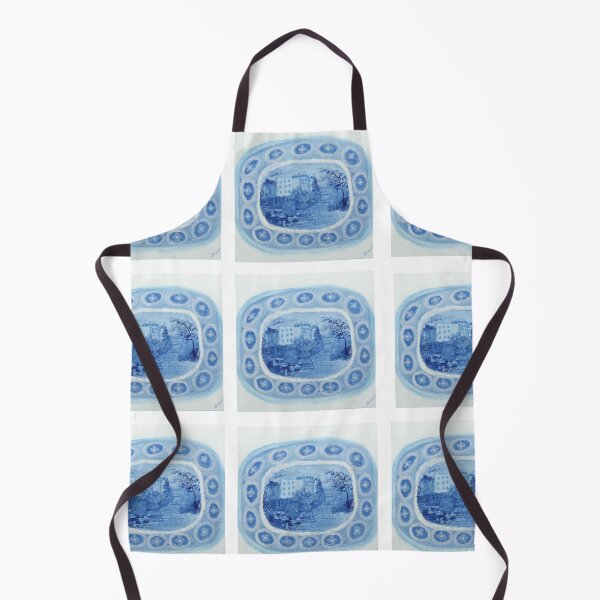 Item preview, Blue Willow Blue White Chinoiserie designed and sold by monpetitbijou.