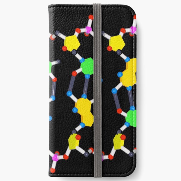 DNA Unwound Landscape iPhone Wallet