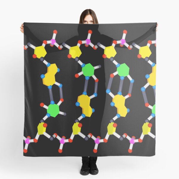 DNA Unwound Landscape Scarf