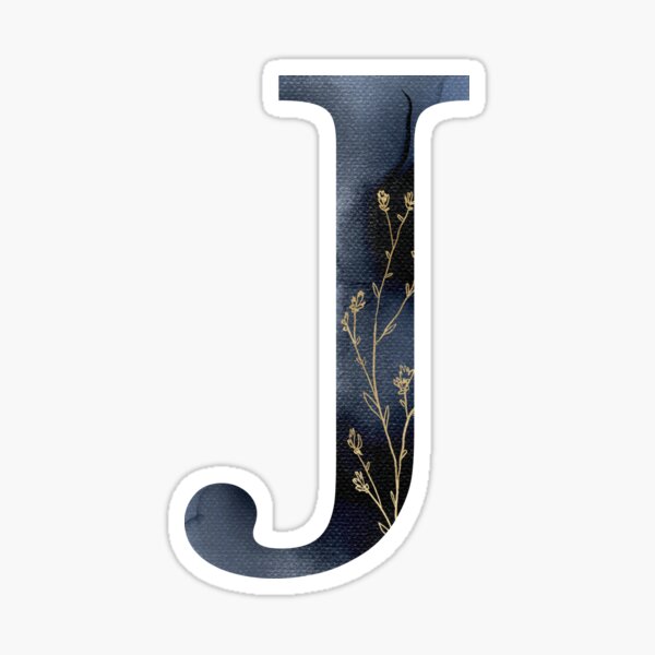Item preview, Letter J designed and sold by UrJustPeachy.