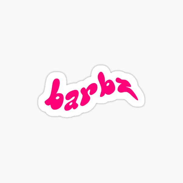 Barbz Pink Sticker Sticker By Scv Designs Redbubble