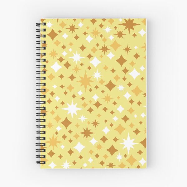Item preview, Retro Starscape Pattern Cosmic Yellow designed and sold by AngieHursh.